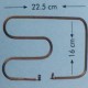 ARÇELİK TOST REZİSTANSI 110V 1000W ARÇELİK TOST REZİSTANSI 110V 1000W
