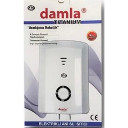 DAMLA TİTANYUM ELEKTRİKLİ ŞOFBEN